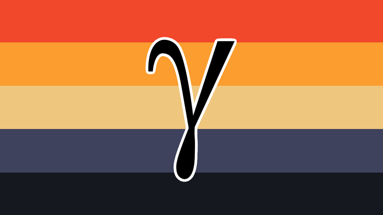 the gamma flag